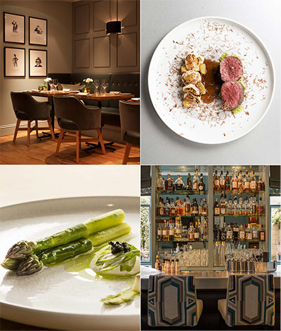 The only Michelin Star Restaurant in Bath - The Olive Tree Restaurant